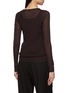 Back View - Click To Enlarge - CRUSH COLLECTION - Layered Crewneck Wool Top