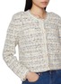  - CRUSH COLLECTION - Checkered Tweed Jacket