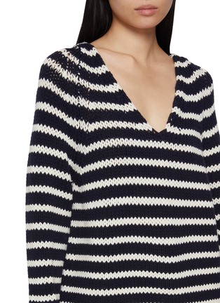  - CRUSH COLLECTION - Striped Knit Top