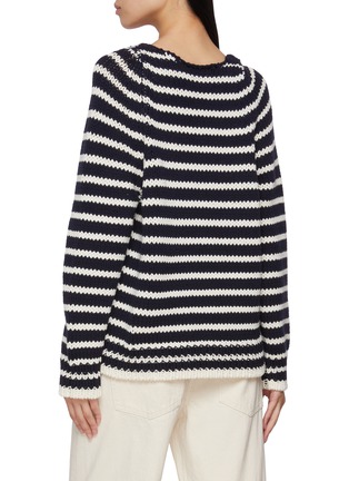 Back View - Click To Enlarge - CRUSH COLLECTION - Striped Knit Top