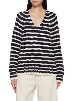 Main View - Click To Enlarge - CRUSH COLLECTION - Striped Knit Top