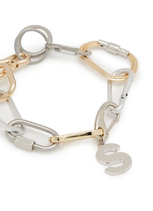 Detail View - Click To Enlarge - SACAI - Carabiner Chain Bracelet