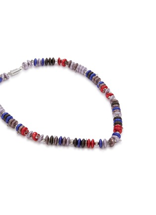 Detail View - Click To Enlarge - SACAI - Pearl Disc Necklace