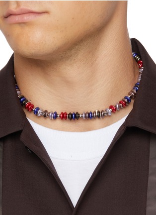 Figure View - Click To Enlarge - SACAI - Pearl Disc Necklace