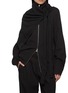 Figure View - Click To Enlarge - LEMAIRE - Trompe L'oeol Wool Blend Scarf