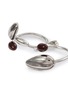 Detail View - Click To Enlarge - LEMAIRE - Girasol Silver Plated Brass Double Ring