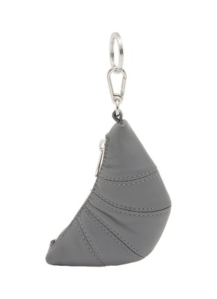 Main View - Click To Enlarge - LEMAIRE - Mini Croissant Leather Keyring