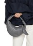 Figure View - Click To Enlarge - LEMAIRE - Mini Croissant Leather Keyring