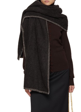Figure View - Click To Enlarge - LEMAIRE - Maxi Cocotte Fluffy Scarf