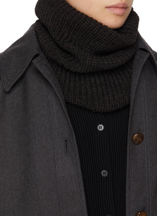 Figure View - Click To Enlarge - LEMAIRE - Ribbed Knit Snood
