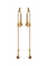 Main View - Click To Enlarge - LEMAIRE - Estampe Gold Plated Brass Earrings