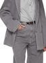 Figure View - Click To Enlarge - LEMAIRE - Almond Stud Leather Belt