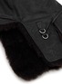 Detail View - Click To Enlarge - LEMAIRE - Reversible Shearling Cotton Aviator Hat