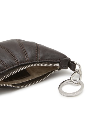 Detail View - Click To Enlarge - LEMAIRE - Mini Croissant Leather Keyring