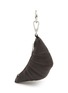 Main View - Click To Enlarge - LEMAIRE - Mini Croissant Leather Keyring