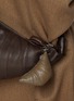 Front View - Click To Enlarge - LEMAIRE - Mini Croissant Leather Keyring