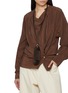 Figure View - Click To Enlarge - LEMAIRE - Bell Leather Glasses Holder