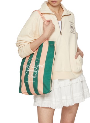 Figure View - Click To Enlarge - LANE CRAWFORD SELECTION - Summer Club Printed Tote Bag