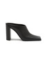 Main View - Click To Enlarge - ALAÏA - Square 90 Leather Mules