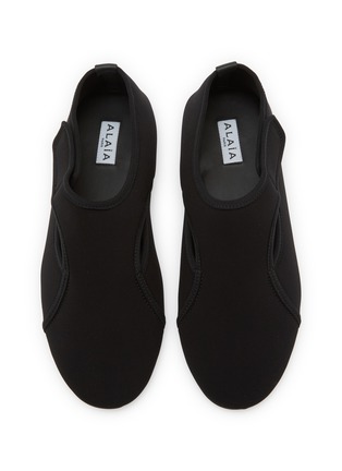 Detail View - Click To Enlarge - ALAÏA - Neoprene Flats