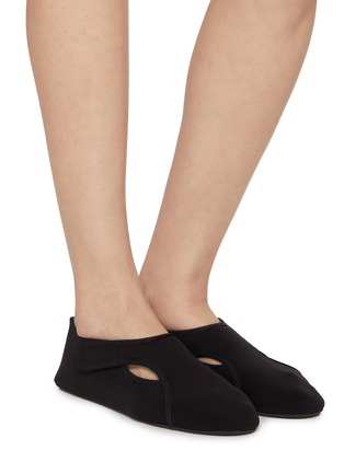 Figure View - Click To Enlarge - ALAÏA - Neoprene Flats