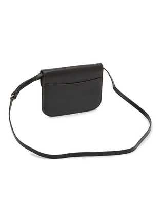 Detail View - Click To Enlarge - LEMAIRE - Soft Tab Wallet Leather Crossbody Bag