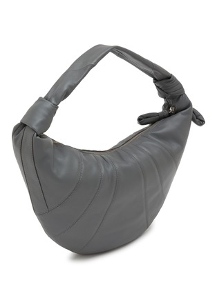 Detail View - Click To Enlarge - LEMAIRE - Fortune Croissant Leather Bag