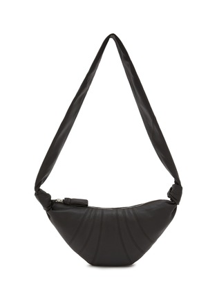 Main View - Click To Enlarge - LEMAIRE - Small Croissant Grained Leather Bag