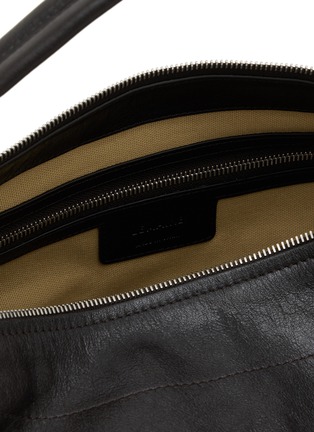 Detail View - Click To Enlarge - LEMAIRE - Berlingot Paper Lux Leather Hobo Bag
