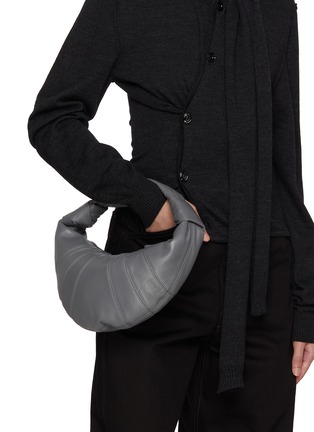 Figure View - Click To Enlarge - LEMAIRE - Mini Fortune Croissant Leather Bag