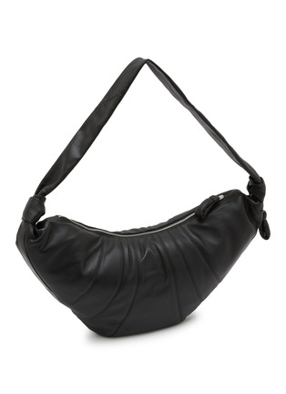 Detail View - Click To Enlarge - LEMAIRE - Large Croissant Leather Bag