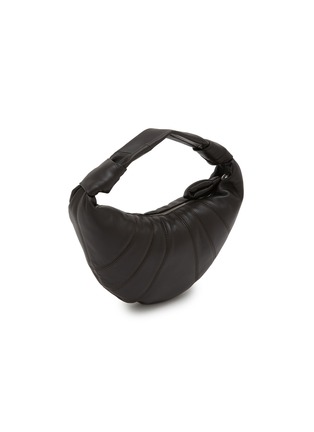 Detail View - Click To Enlarge - LEMAIRE - Mini Fortune Croissant Leather Bag