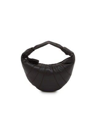 Main View - Click To Enlarge - LEMAIRE - Mini Fortune Croissant Leather Bag