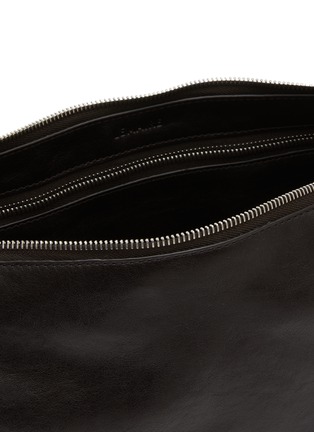 Detail View - Click To Enlarge - LEMAIRE - Belted Baguette Paper Lux Leather Bag