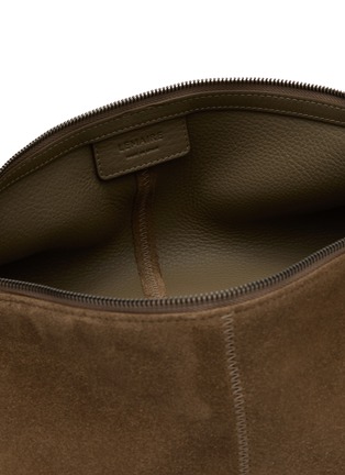Detail View - Click To Enlarge - LEMAIRE - Quiver Clip Suede Bag