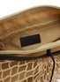 Detail View - Click To Enlarge - LEMAIRE - Fortune Croissant Filt Net Bag