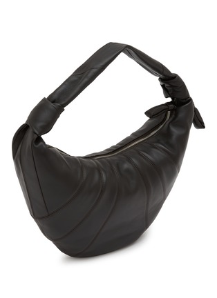 Detail View - Click To Enlarge - LEMAIRE - Fortune Croissant Leather Bag