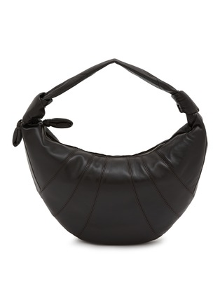 Main View - Click To Enlarge - LEMAIRE - Fortune Croissant Leather Bag