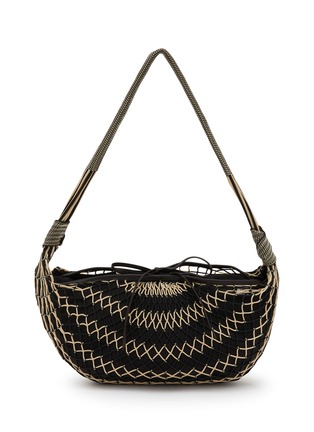 Main View - Click To Enlarge - LEMAIRE - Croissant Filt Net Shoulder Bag