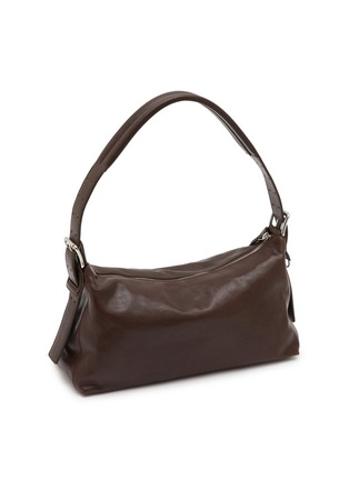 Detail View - Click To Enlarge - LEMAIRE - Belted Baguette Paper Lux Leather Bag