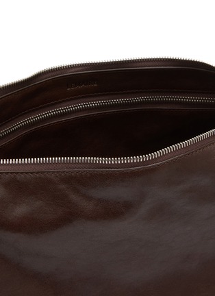 Detail View - Click To Enlarge - LEMAIRE - Belted Baguette Paper Lux Leather Bag
