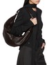 Front View - Click To Enlarge - LEMAIRE - Quiver Clip Leather Shoulder Bag