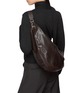 Figure View - Click To Enlarge - LEMAIRE - Quiver Clip Leather Shoulder Bag