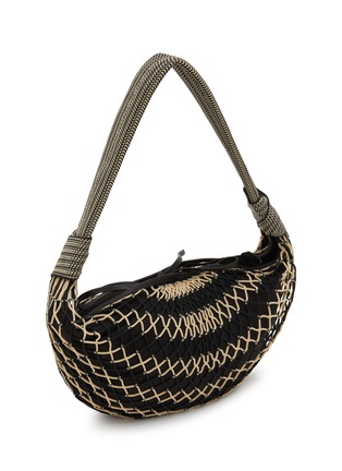 Detail View - Click To Enlarge - LEMAIRE - Fortune Croissant Filt Net Bag