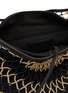 Detail View - Click To Enlarge - LEMAIRE - Fortune Croissant Filt Net Bag