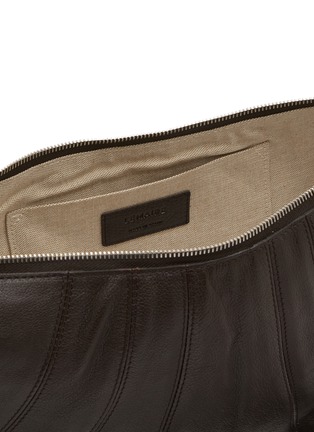 Detail View - Click To Enlarge - LEMAIRE - Medium Braid Crossiant Leather Bag