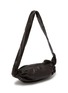 Detail View - Click To Enlarge - LEMAIRE - Small Soft Croissant Paper Leather Crossbody Bag