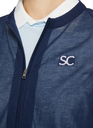  - SOUTHCAPE - See Through Zip Up Cardigan