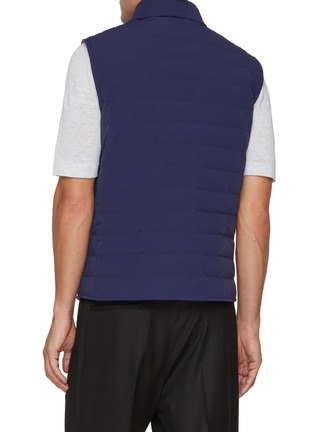 Back View - Click To Enlarge - BRUNELLO CUCINELLI - Press Stud Padded Vest