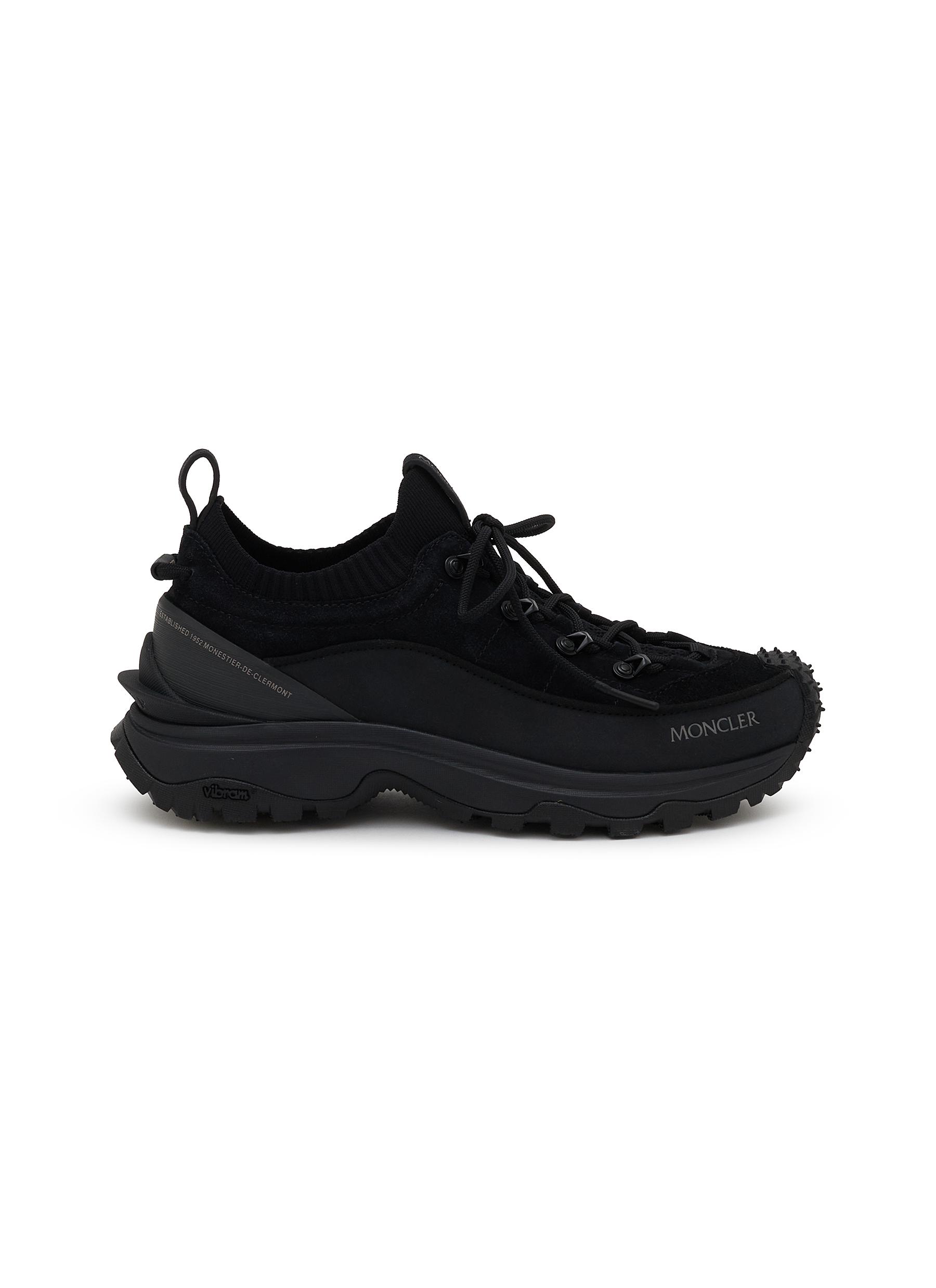 Moncler☆関税込☆Trailgrip Lite3ヌバック&スエードスニーカー MONCLER | Trailgrip Lite3 Low Top Suede Women's Sneakers